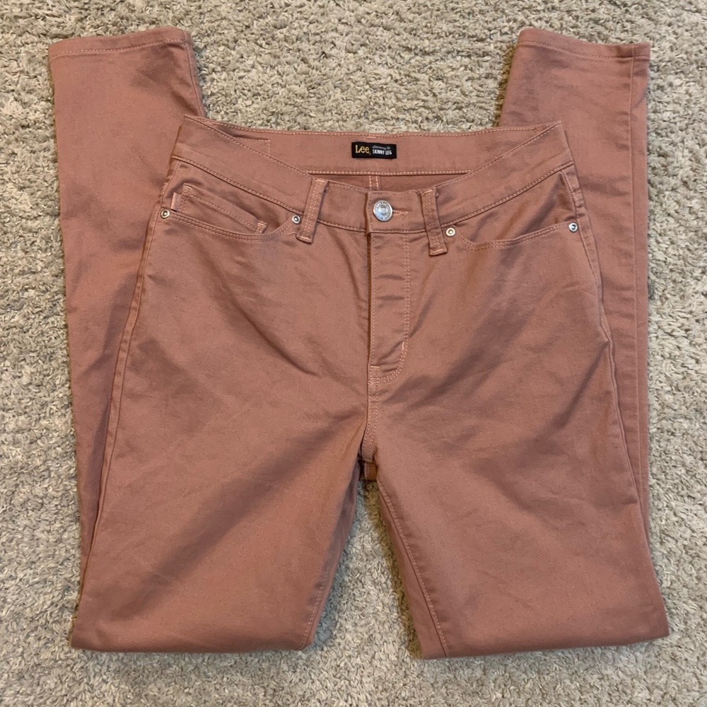 LEE Jeans Slimming Fit Skinny Leg Size 6M Jeans